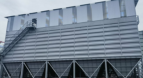 Sekundární odstranění prachu z konvertoru Desheng Steel